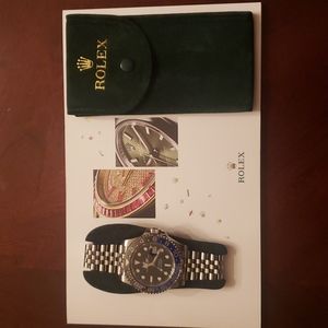 New Rolex Watch Travel Pouch
